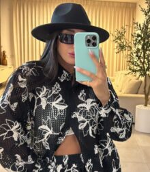 ⁦חליפת תחרה פרחים⁩ – תמונה ⁦3⁩