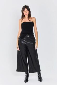 מכנס עור צוף