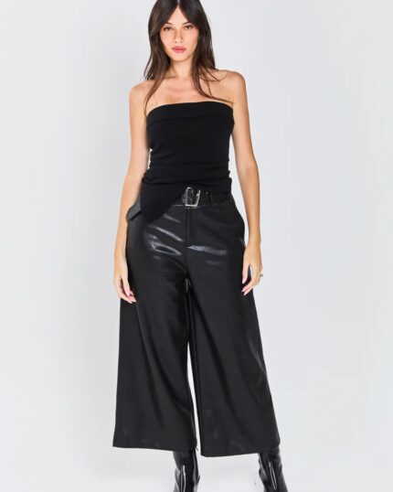 מכנס עור צוף