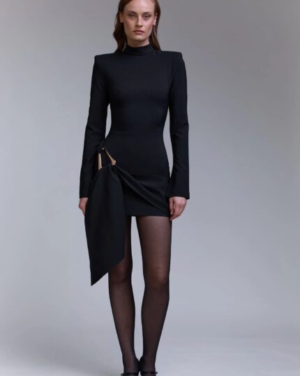 שמלה מיני טרפז