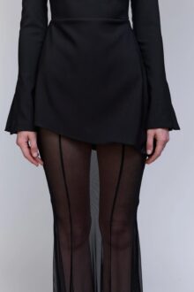 ⁦שמלה מיני אושן שיפון⁩ – תמונה ⁦7⁩