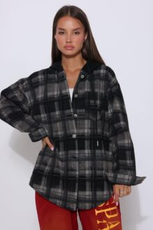 עליונית גקט משבצות