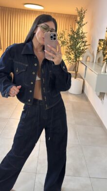 ⁦מכנס דמוי גינס⁩ – תמונה ⁦3⁩