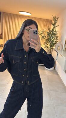 ⁦מכנס דמוי גינס⁩ – תמונה ⁦2⁩