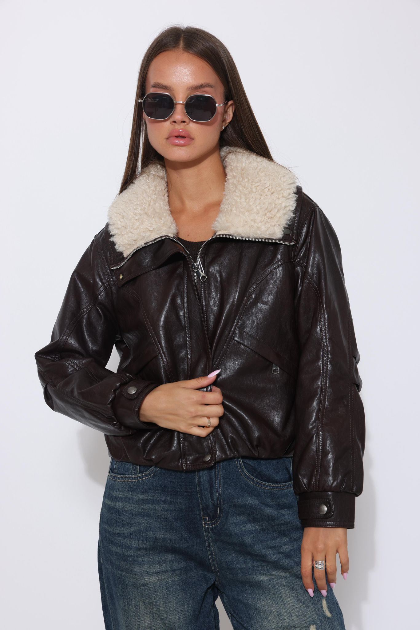 WhatsApp Image 2025-11-24 at 10.30.36 מעיל שילוב פרווה – תמונה 1