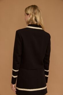 ⁦בלייזר עיטורי חבל כפתורים⁩ – תמונה ⁦6⁩