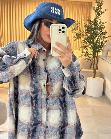 חולצת משבצות ור