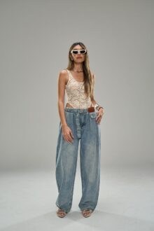 ⁦מכנס ג'ינס דוריאל⁩ – תמונה ⁦4⁩