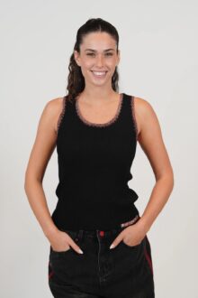 ⁦גופייה רקמה⁩ – תמונה ⁦4⁩