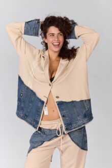 ג'קט שילוב ג'ינס