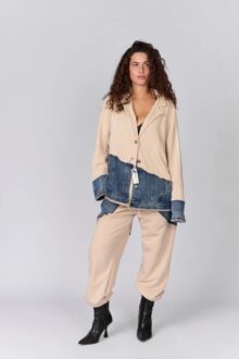 ⁦מכנס שילוב ג'ינס⁩ – תמונה ⁦2⁩